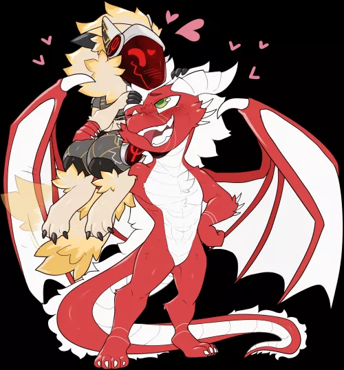 I decided to do a gift for one of my clients X3 proto and dragon ship! (Art by me)