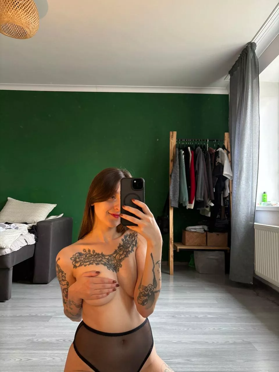 I don't need bra at all, but following the rules hahah