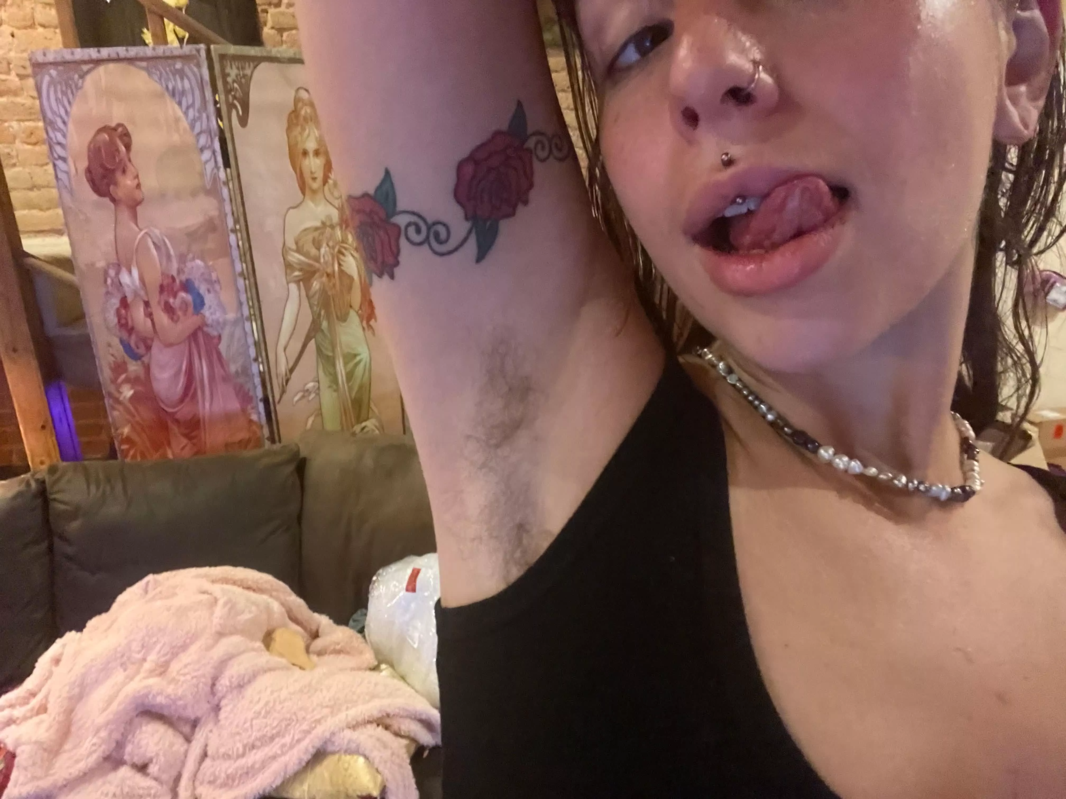 I hope older guys eat hairy pits.