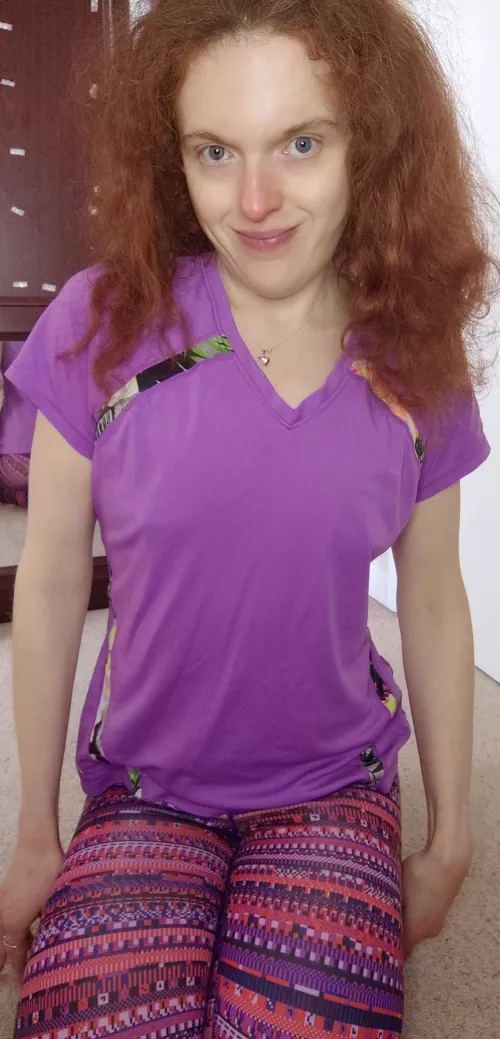 I love it when I'm sweaty and my nipples point out even more through my gym top