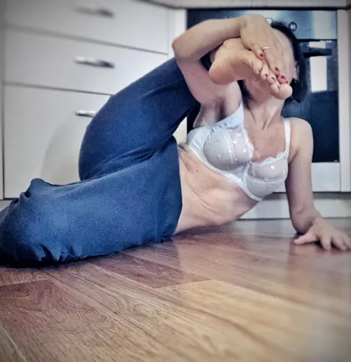 I was waiting on my hand and foot.. 😉