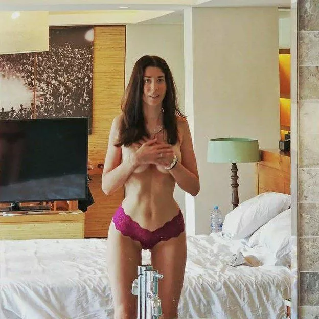 I'm still embarrassed whenever I see myself in big mirrors