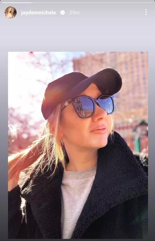 Jayden today on Instagram