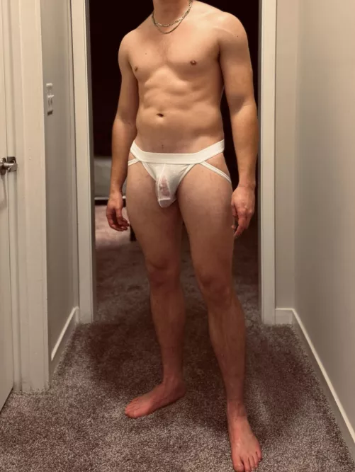 Just got my first jockstrap. Do I look good in it?