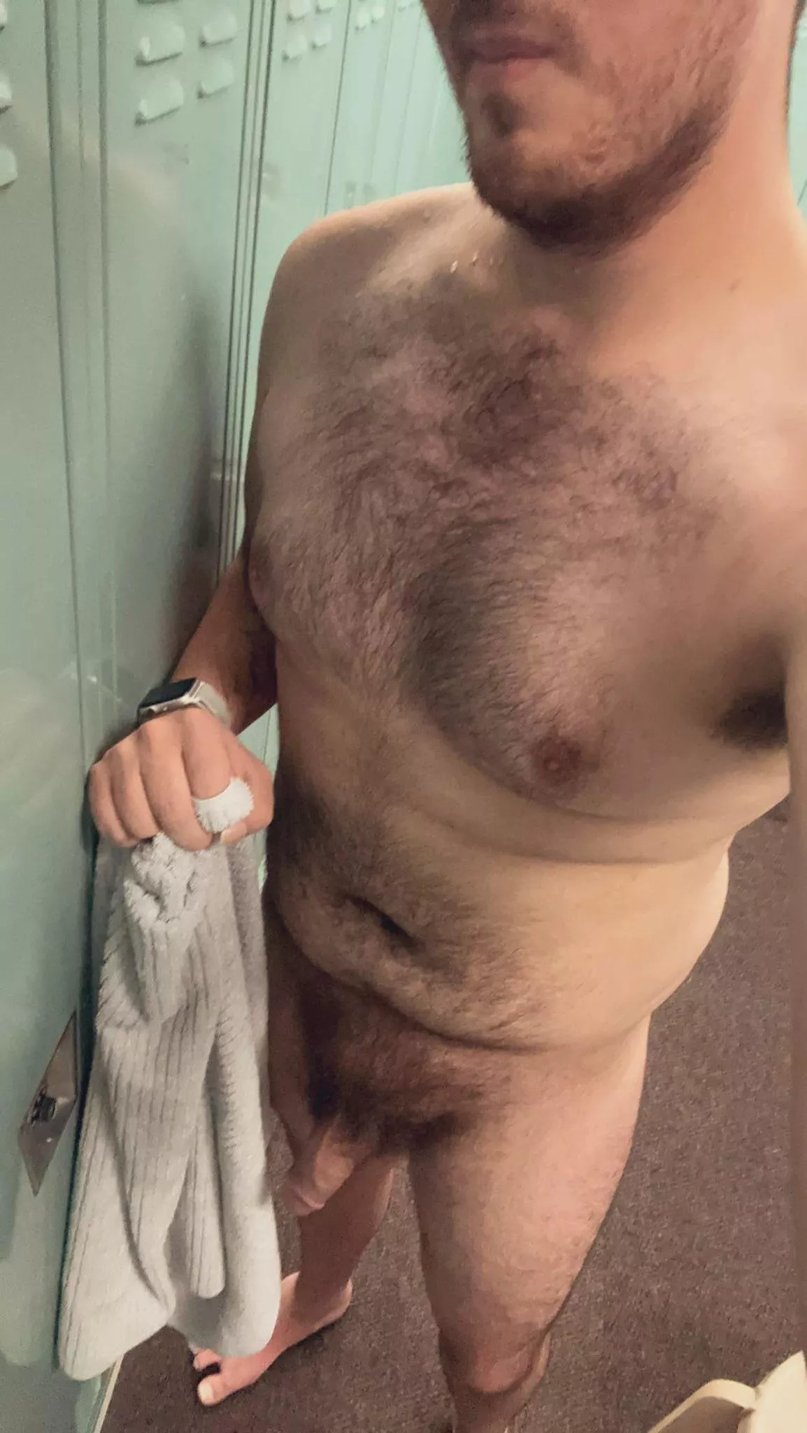 Little fun in the locker room