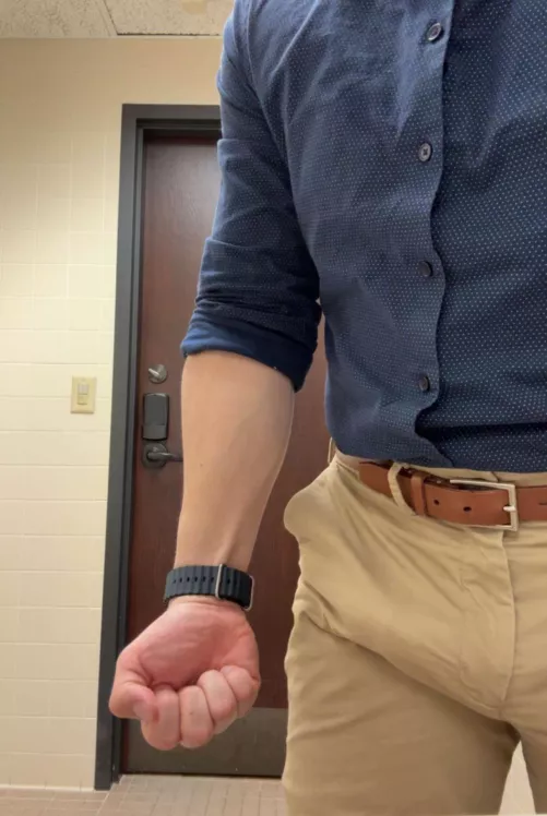 Maybe a little forearm