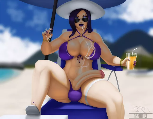 Pool Party Caitlyn. (Anmatiel)