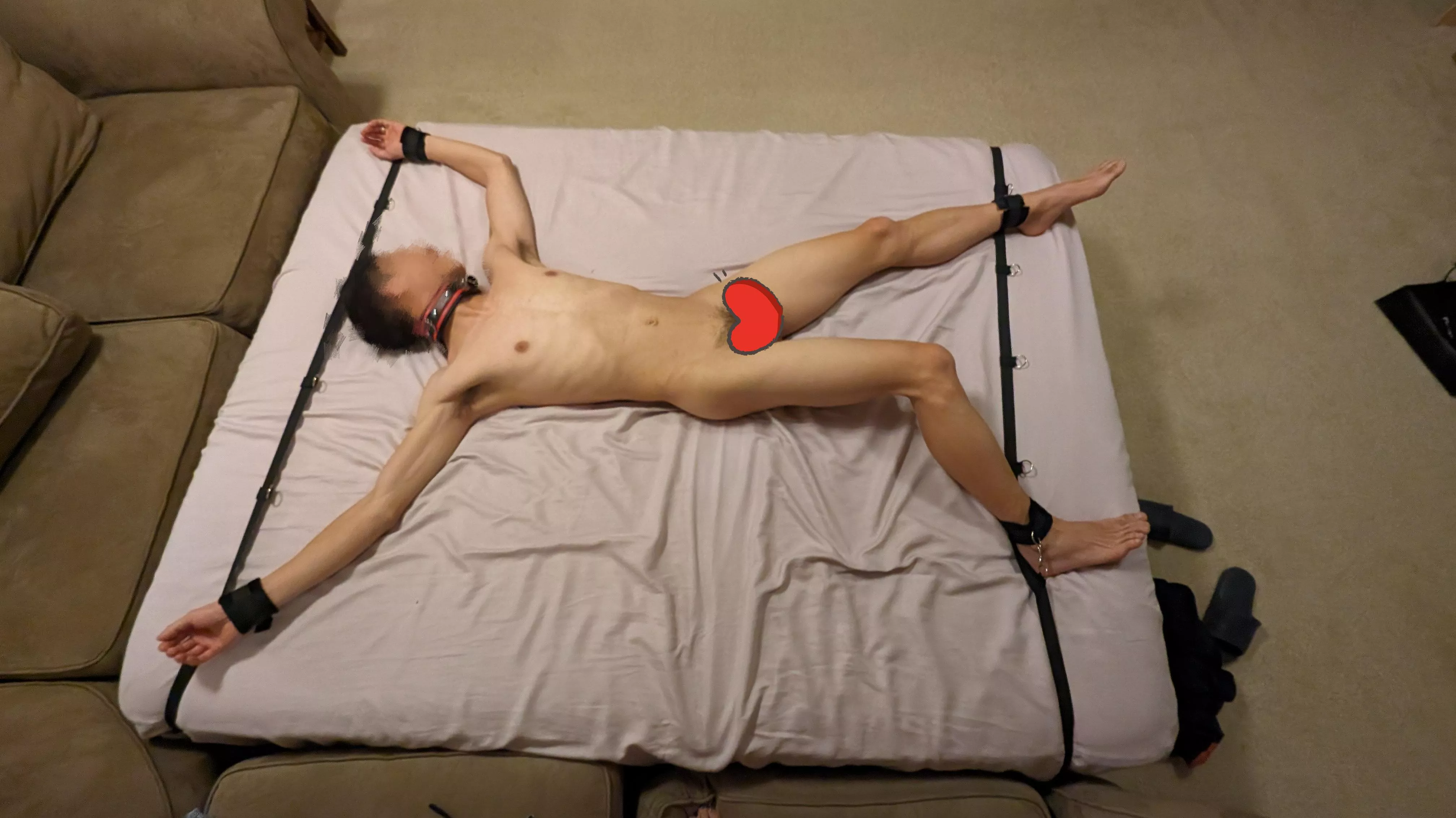 Put hubby into my favourite position