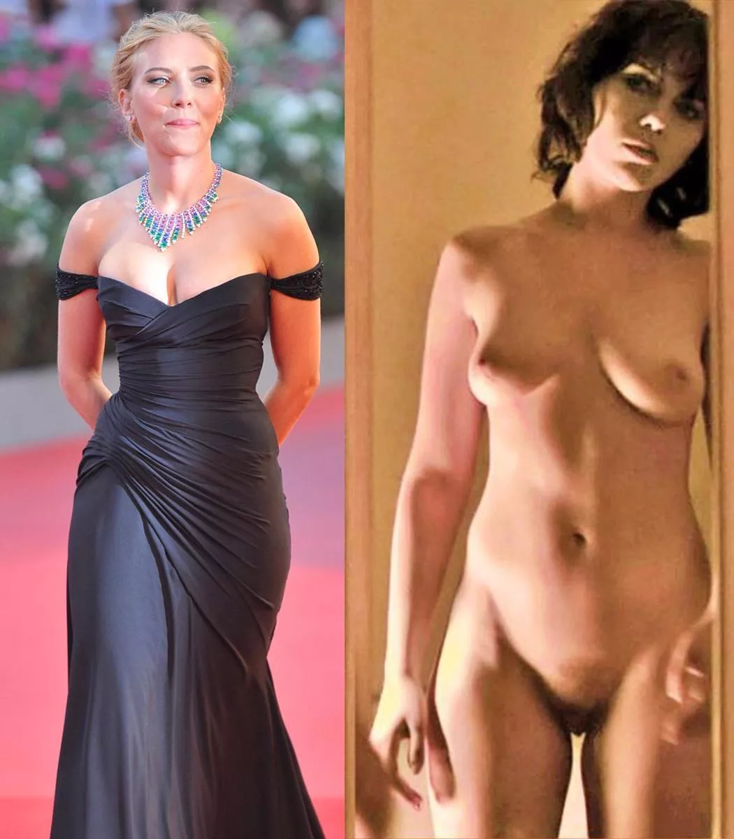 Scarlett Johansson, Under the Skin premiere vs the scene she knows everyone’s about to see
