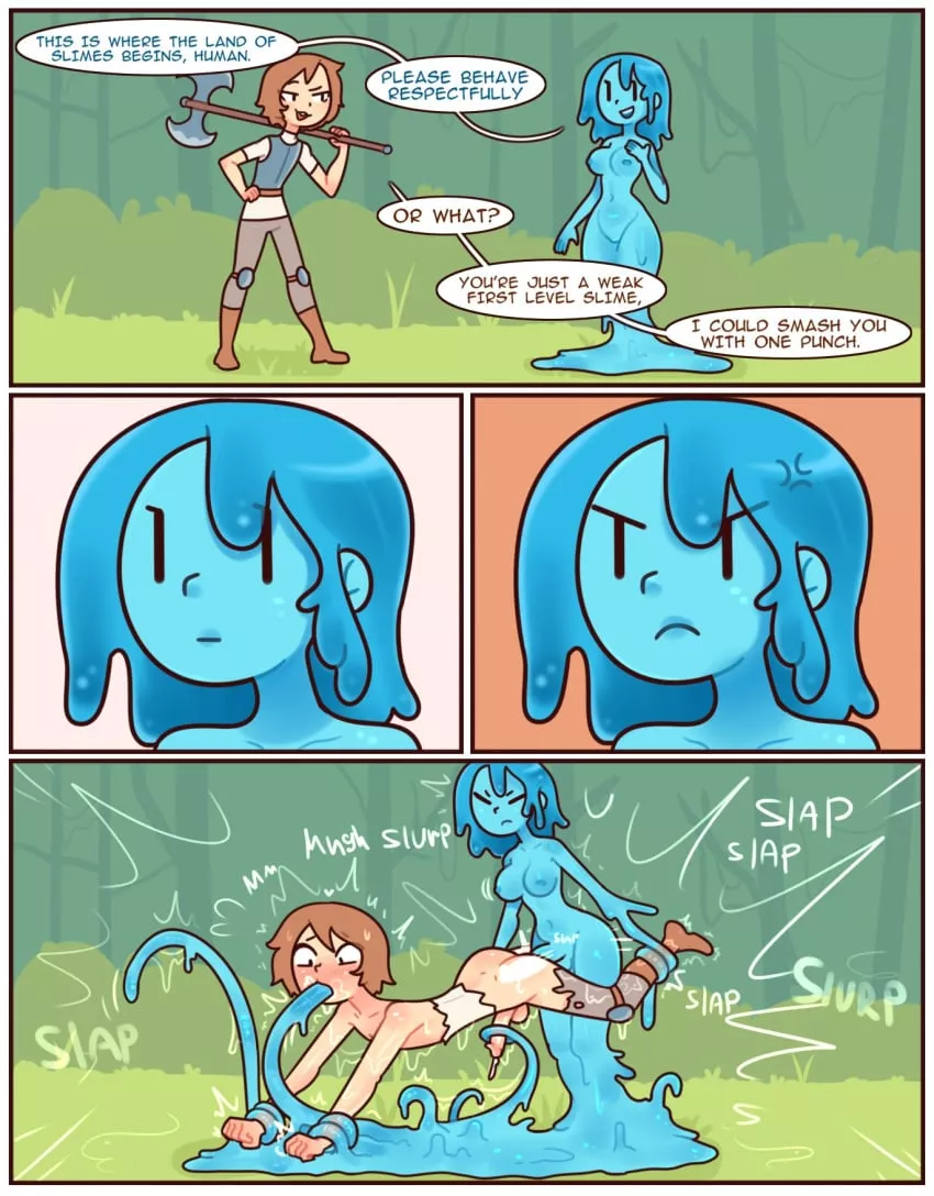 Show some respect to the Slime (Girl)