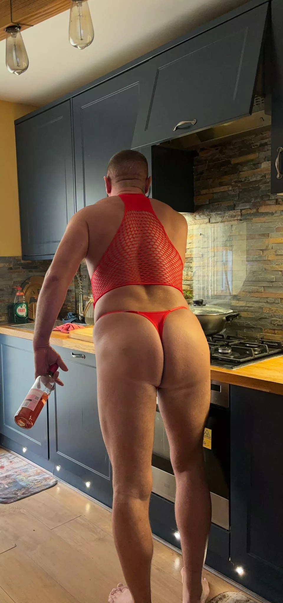 So this drunk whore did this while I was at work, which brings me to my next question ? A lot of guys wear their partner’s lingerie , if you bought you’re own would you like your partner to share and wear them 🍑🔥