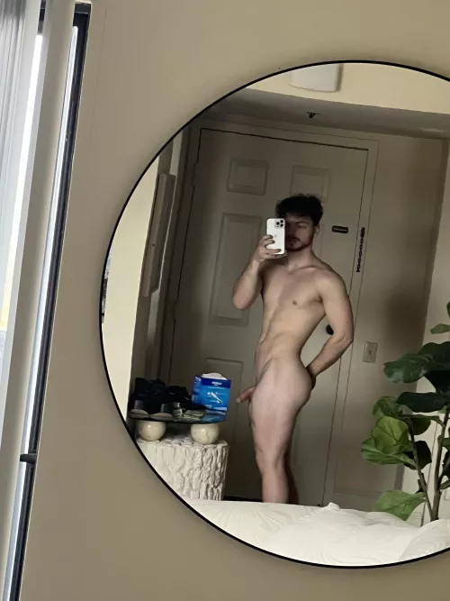 Standing at attention