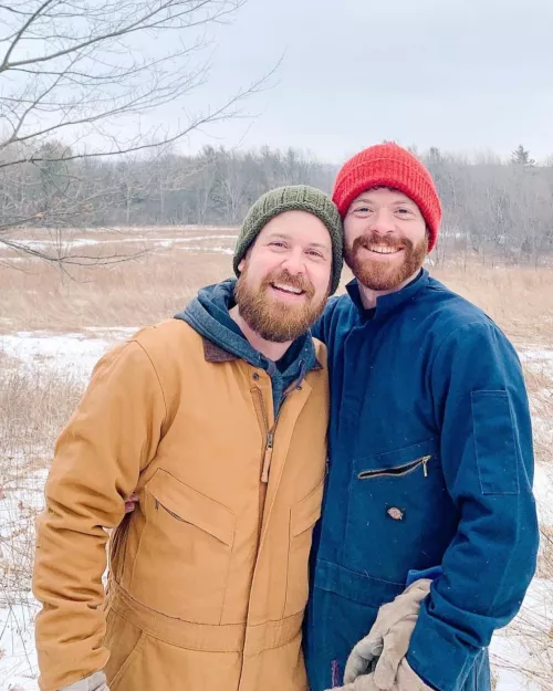 Stay warm out there boys ❄️