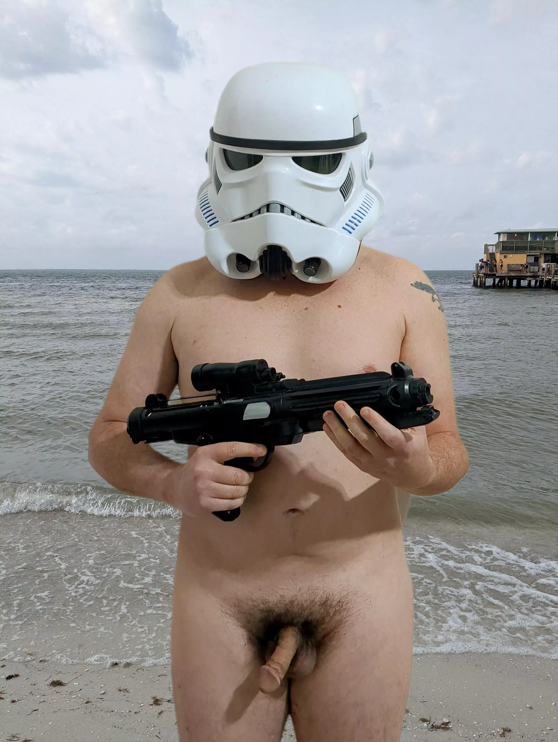 Stormtrooper attack from beach
