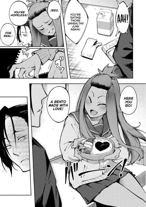 [Suruga Kuroitsu] The male mc actually got a somewhat original and cool design.