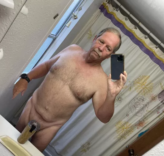 Their worst fears realized, grandpa (62) is naked! But there’s coffee.