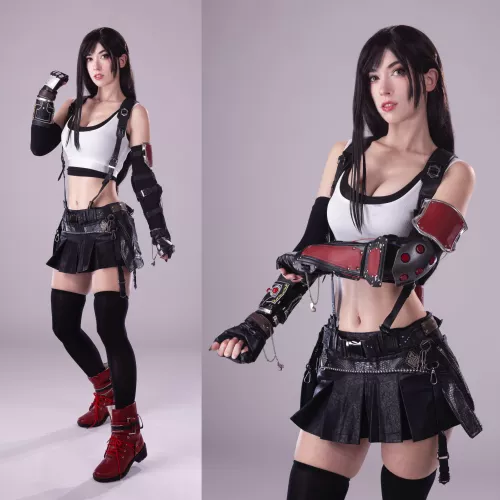 Tifa Lockhart Cosplay from Final Fantasy 7 Remake