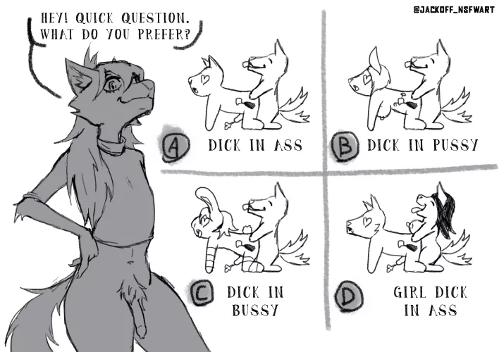 Types of furry sex [MF] (jackoff_nsfwart)