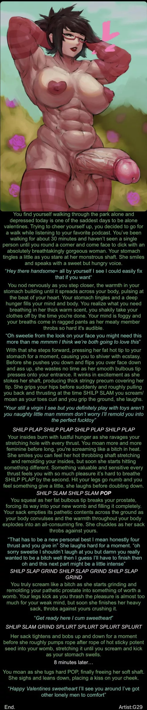 Valentine’s Breeding (Artist:G29) [rough] [dubcon] [impreg]