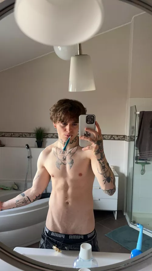 want to see more of the v? 😈