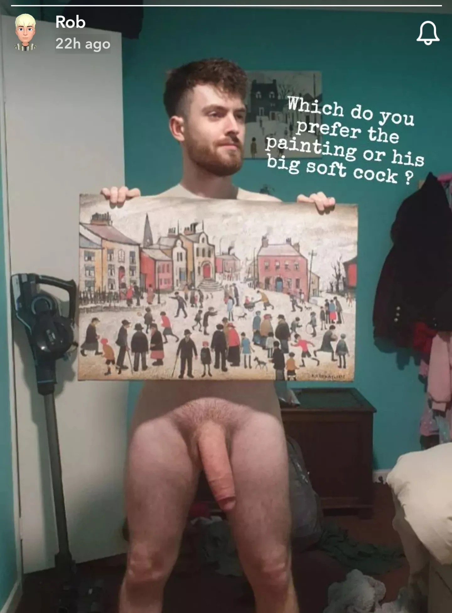 We got drunk last night and my mate posted this pic of me on his story for everyone to see ?