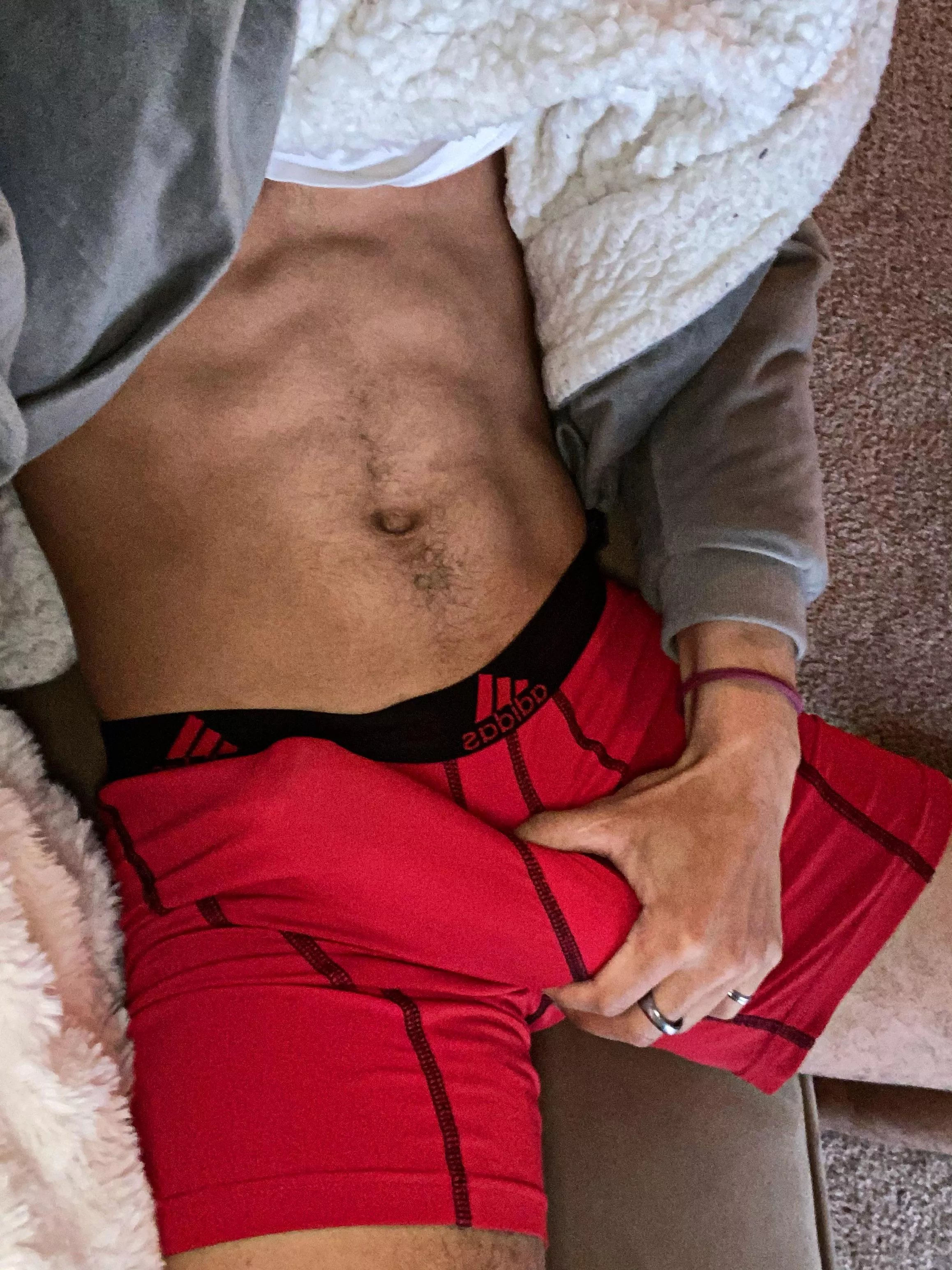 We’re roommates and you walk in on me wearing these. What are you doing?