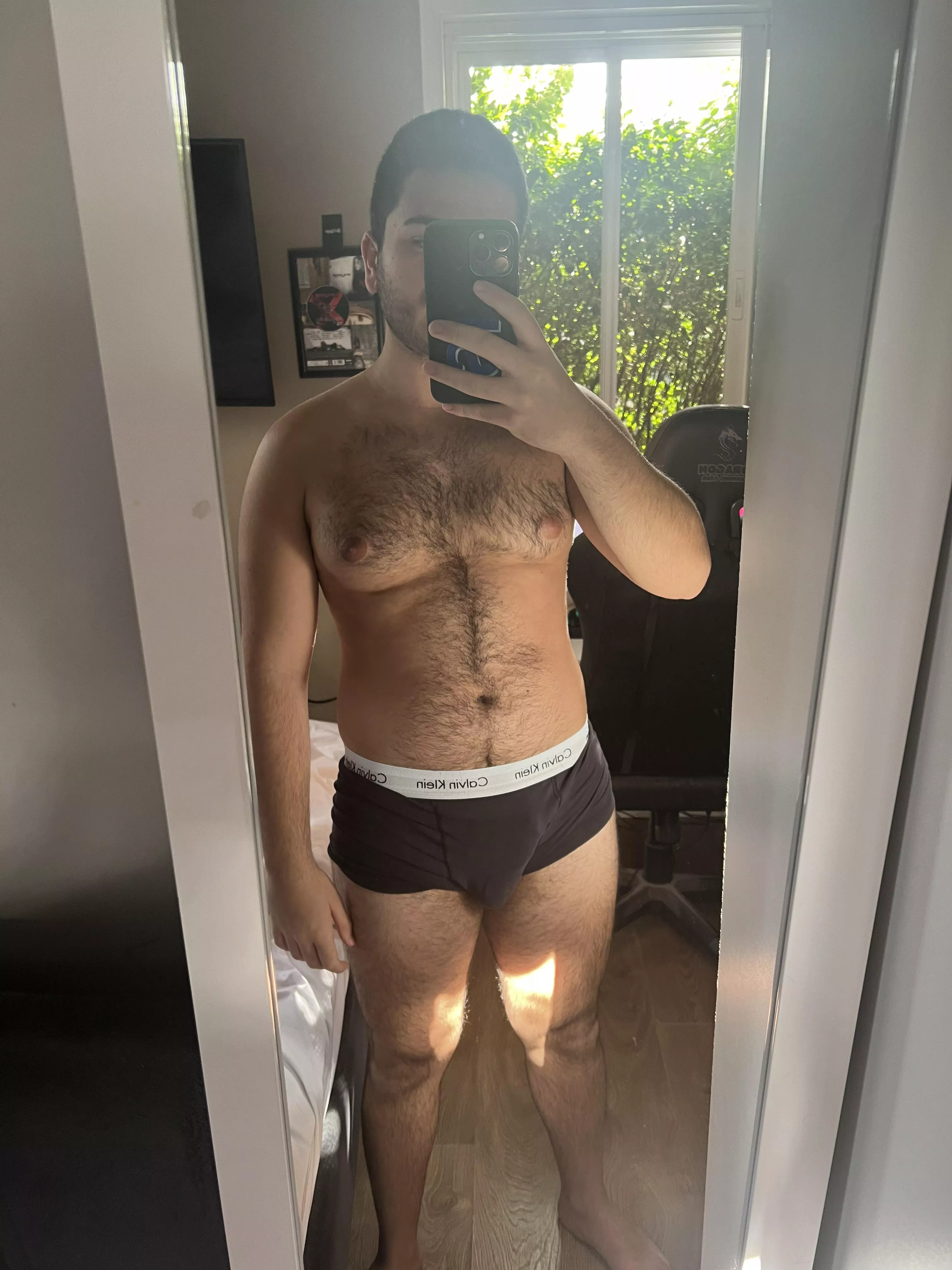 What are waiting for come sniff my underwear