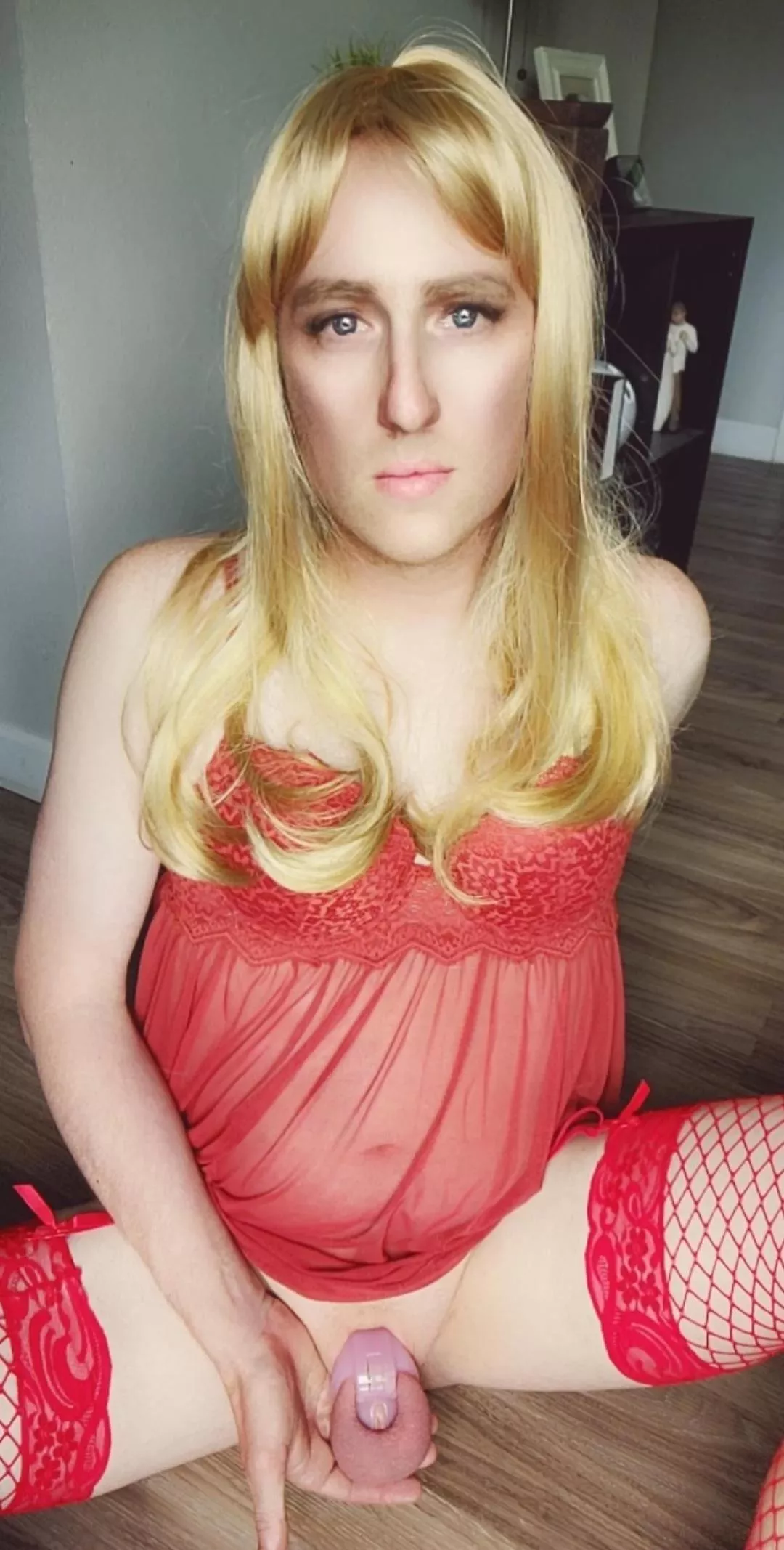 When I was young I use to look at my moms Victoria's secrets magazine...now look at me!