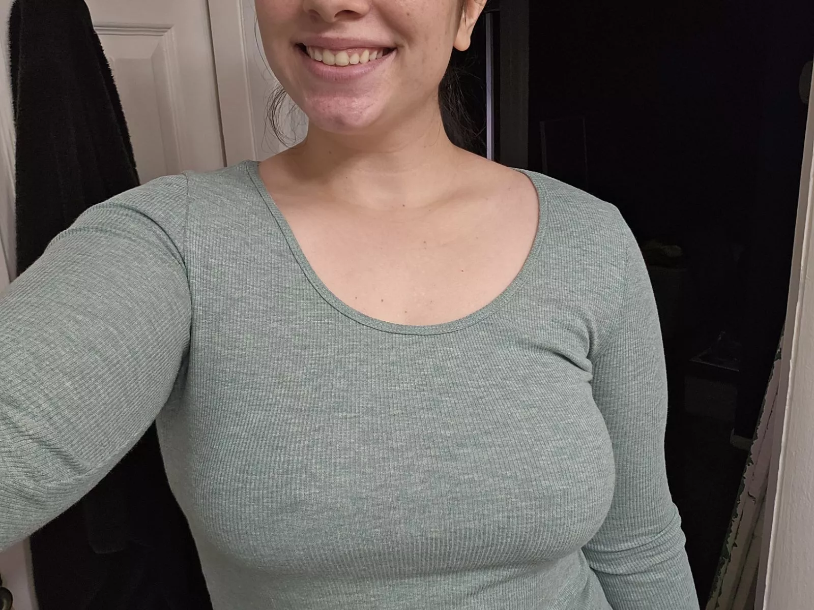 Why wear a bra when I can show off instead