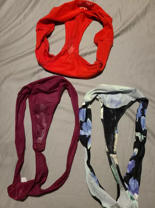 A few dirty panties from hot MILF!