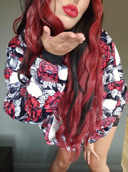 A kiss of death from this sexy nurse