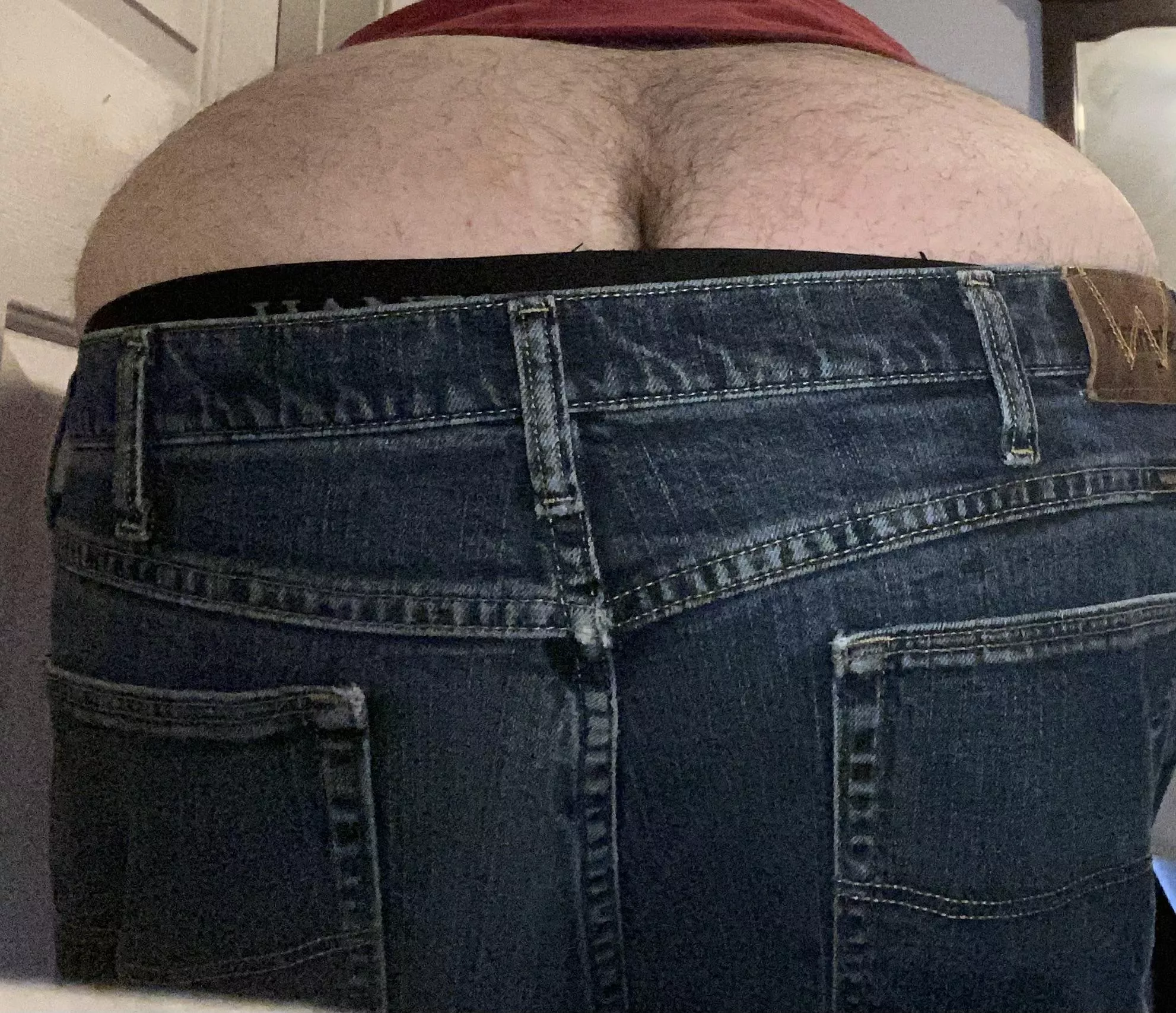 Being a little naughty at work. I wish somebody would take them off the rest of the way 😉