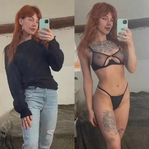 Casual vs dolled up, which is your favourite