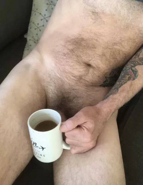 Could use a little company with my morning coffee. (56)