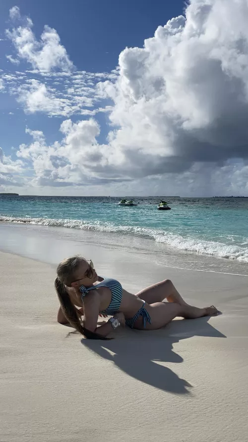 Do you need a bikini on an empty beach?
