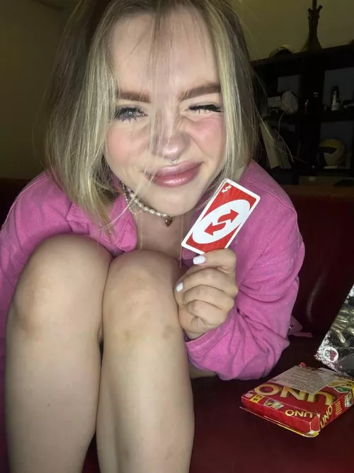 do you think it would be fun if you stayed at my house? [F]