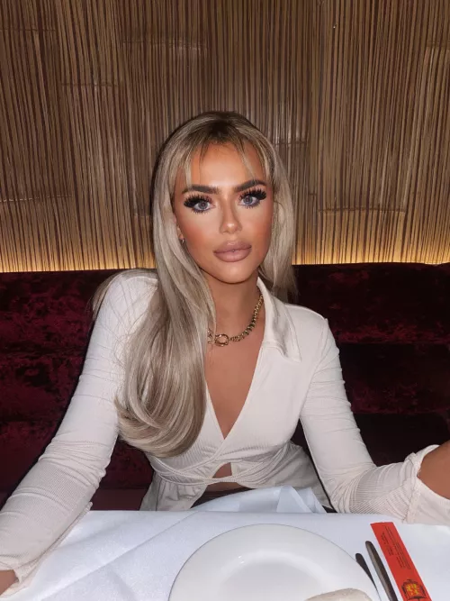 Feeling classy in white.