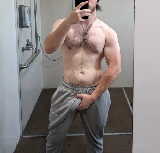 Feeling some kind of a way after the gym