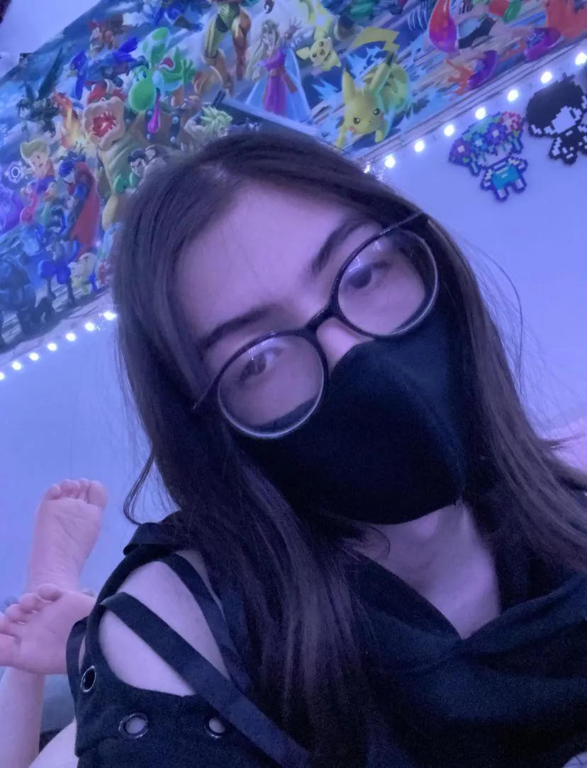 Felt cute in all black 🖤