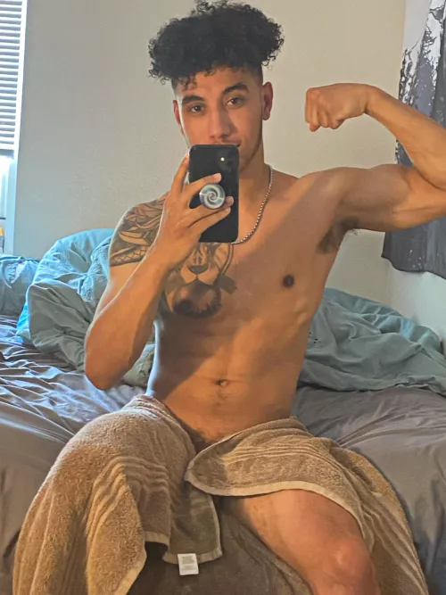 fresh out the shower