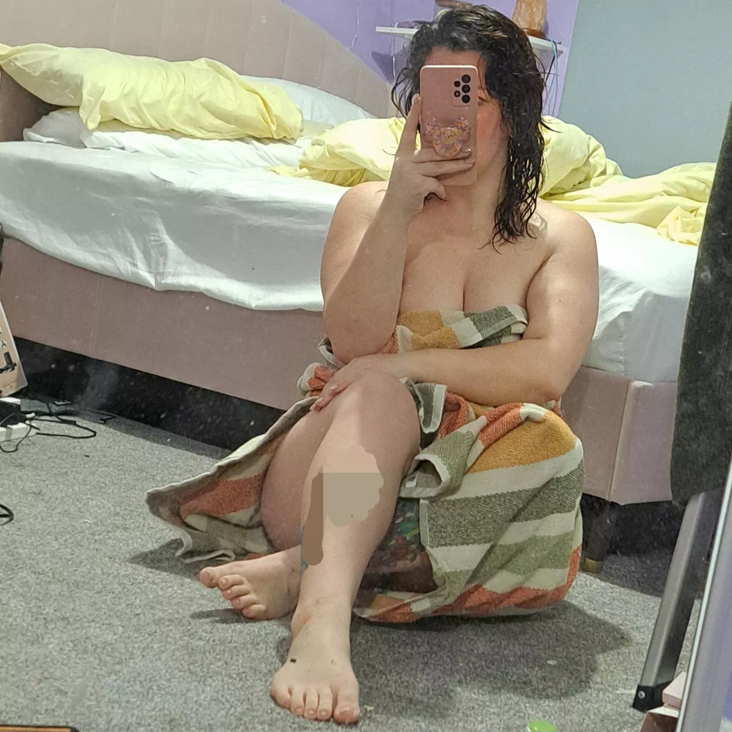 Fresh out the shower 😜 Good Morning