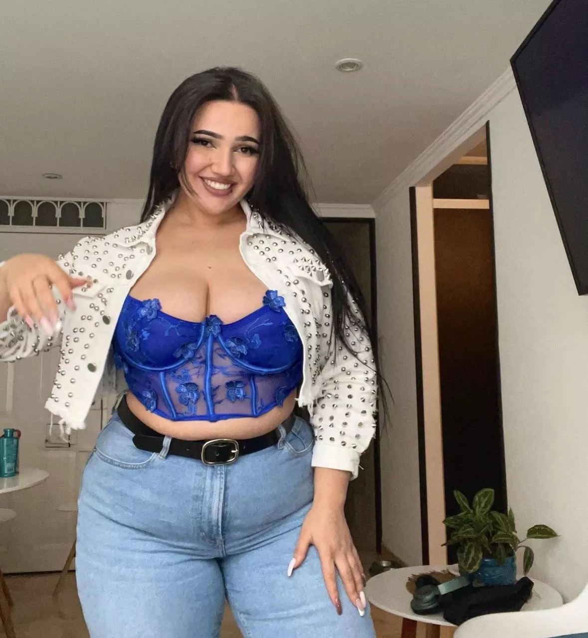 I can barely squeeze in my jeans anymore