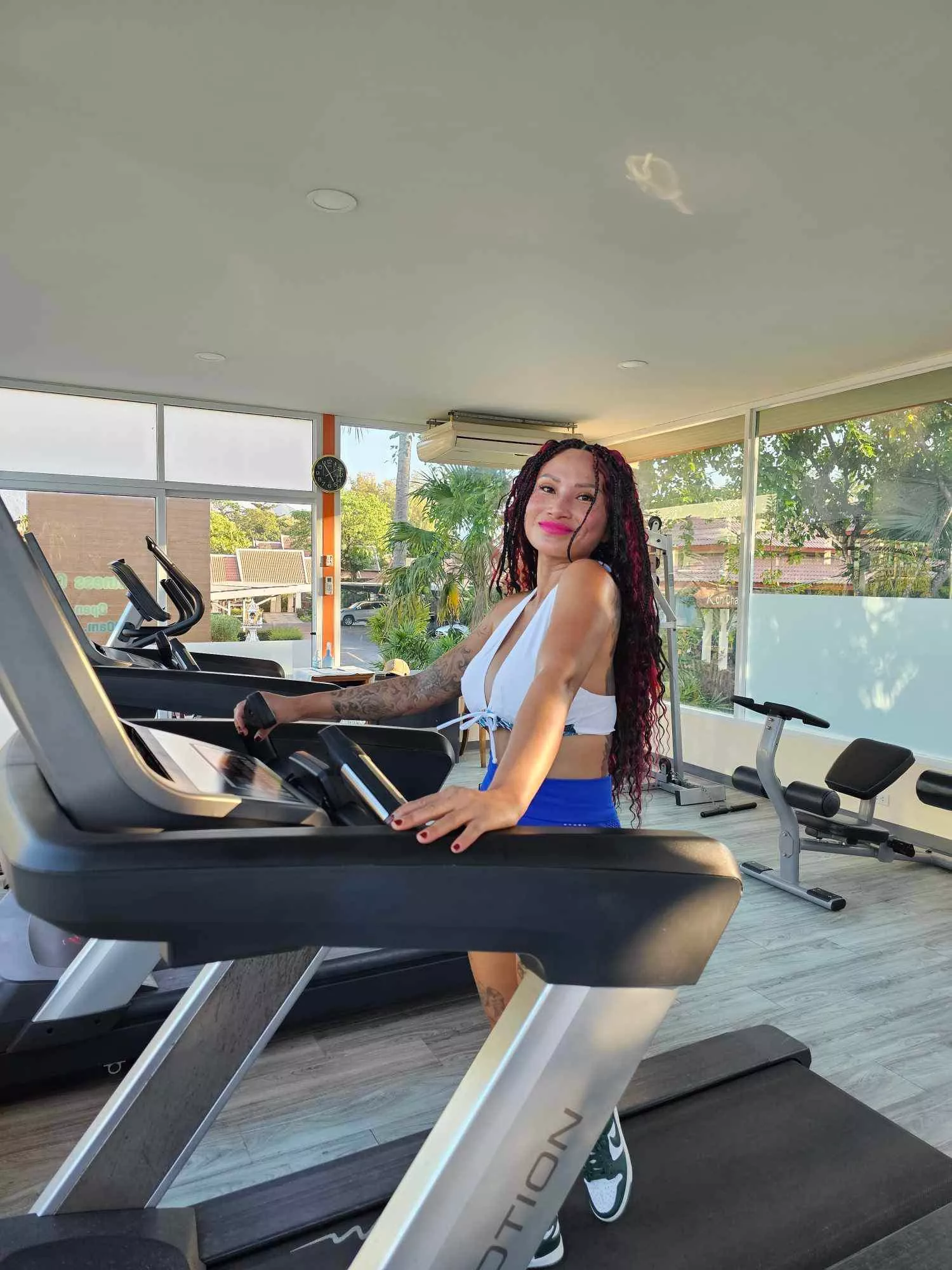 I left to do a 1 hour run, then what do you want to do?