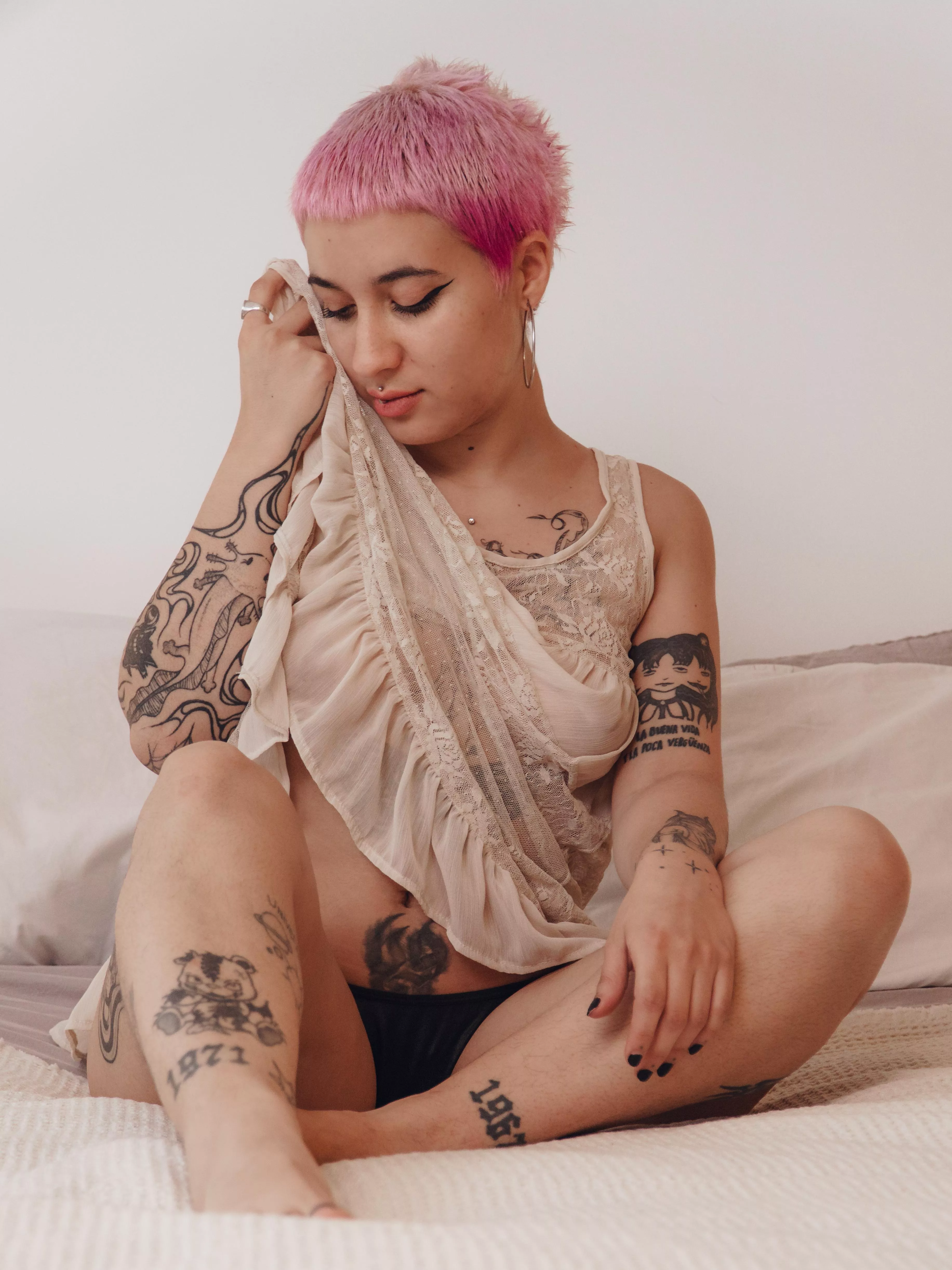 I love not wearing a bra