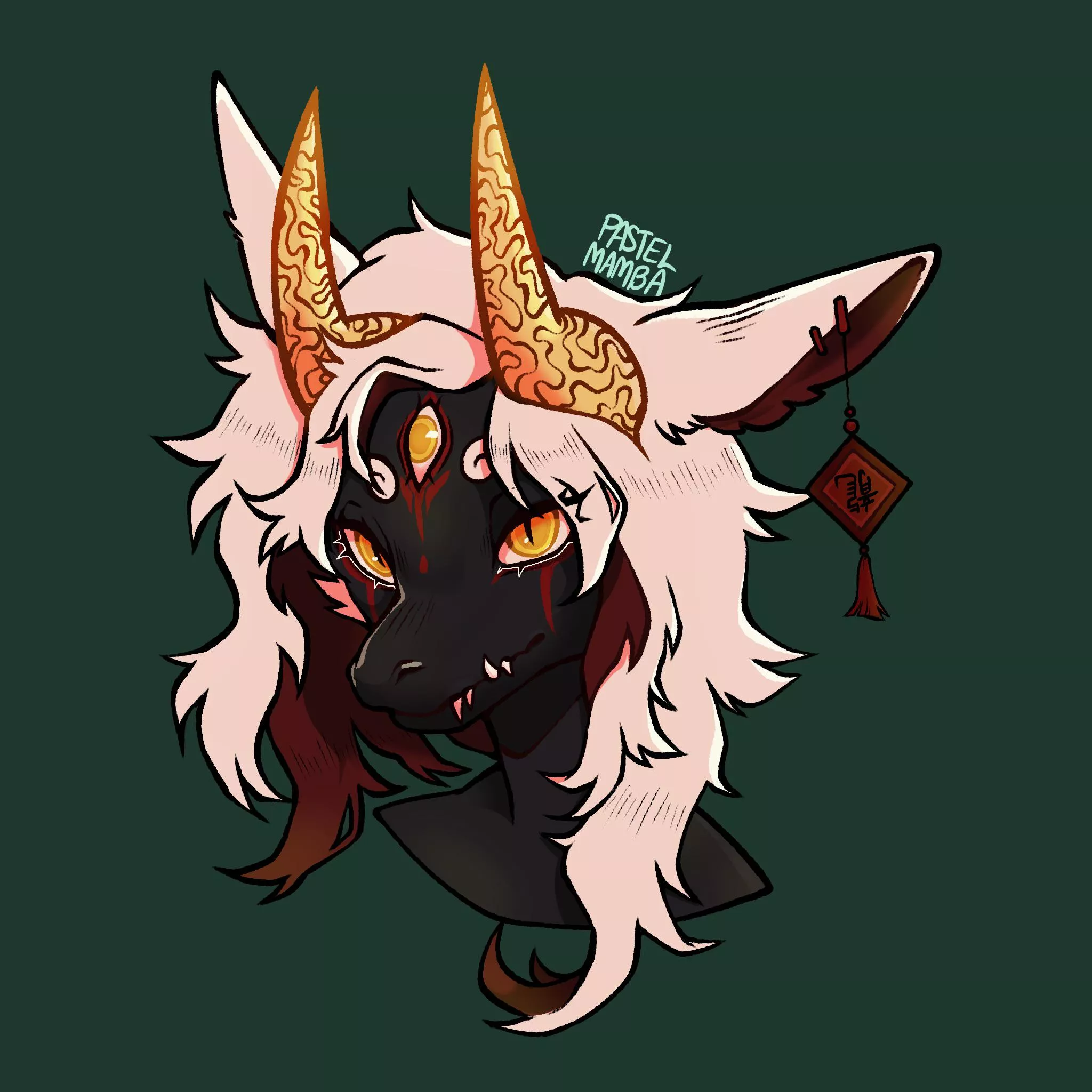 In honor of the Year of the Dragon, here is my new dragon OC~