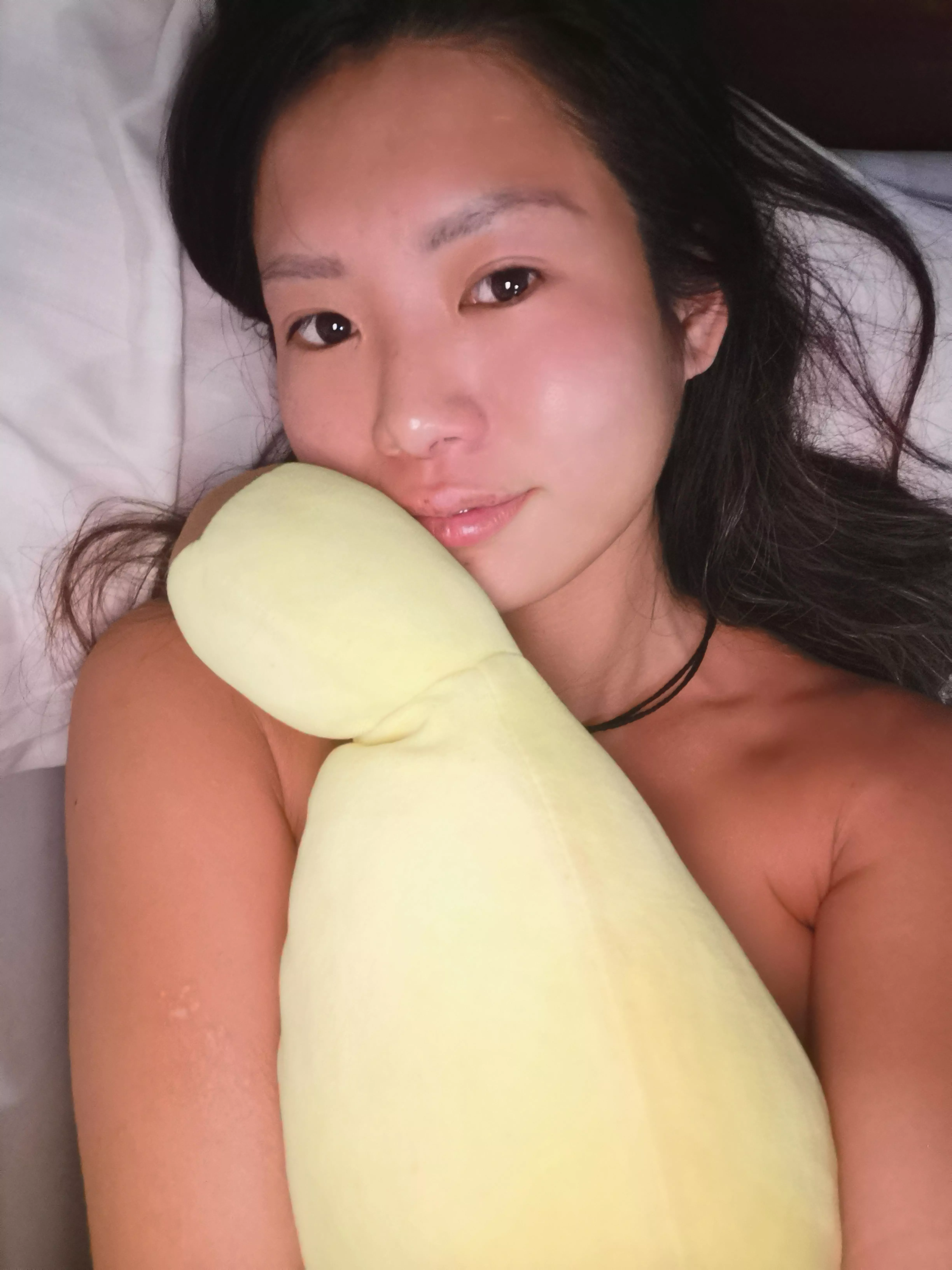 Is it weird that I go to bed with my plushie?