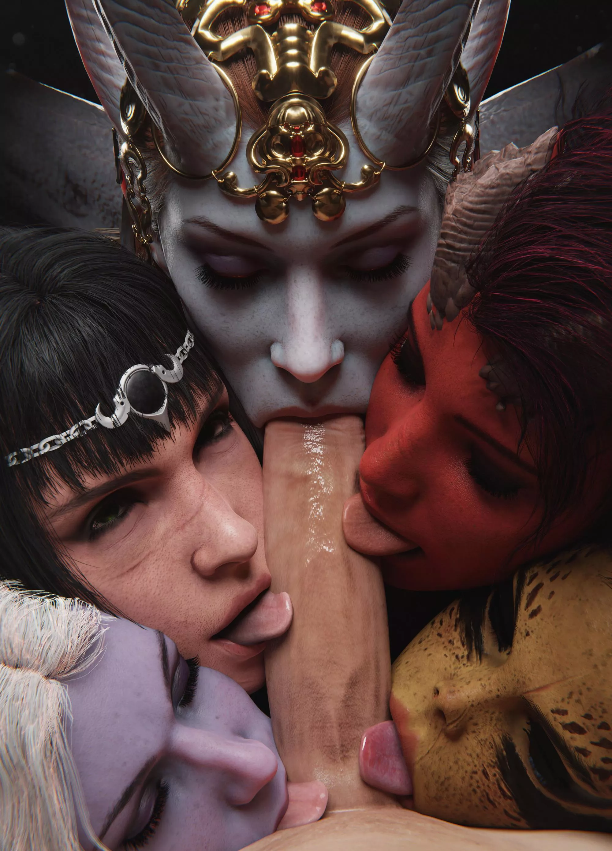 Minthara, Shadowheart, Mizora, Karlach, Lae'zel (GretDB) [Baldur's Gate 3]