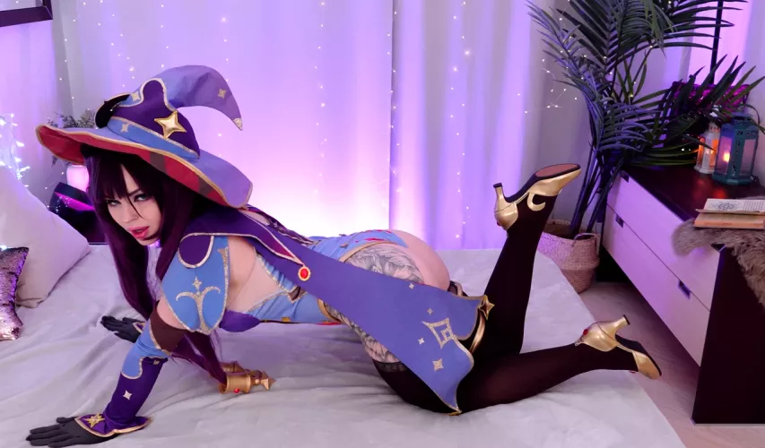 Mona from Genshin by Sonya Vibe