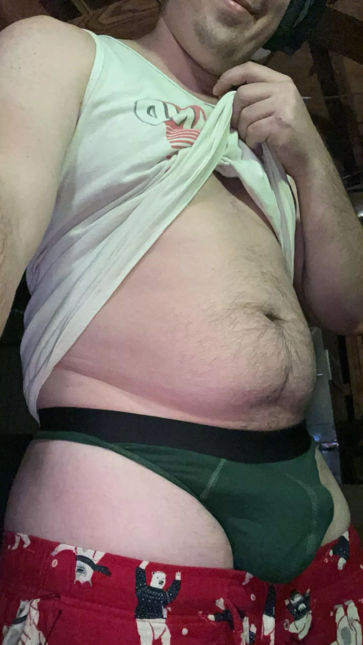 My favorite way to show off my bulge