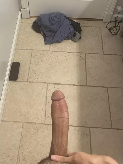 My huge cock 😲😲